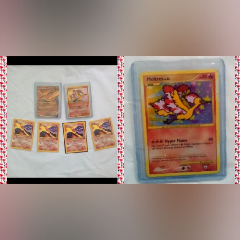 🔥RARE Moltres Supreme Victor Holo, Destined Rivals, Promo Pokemon Card Bundle🔥